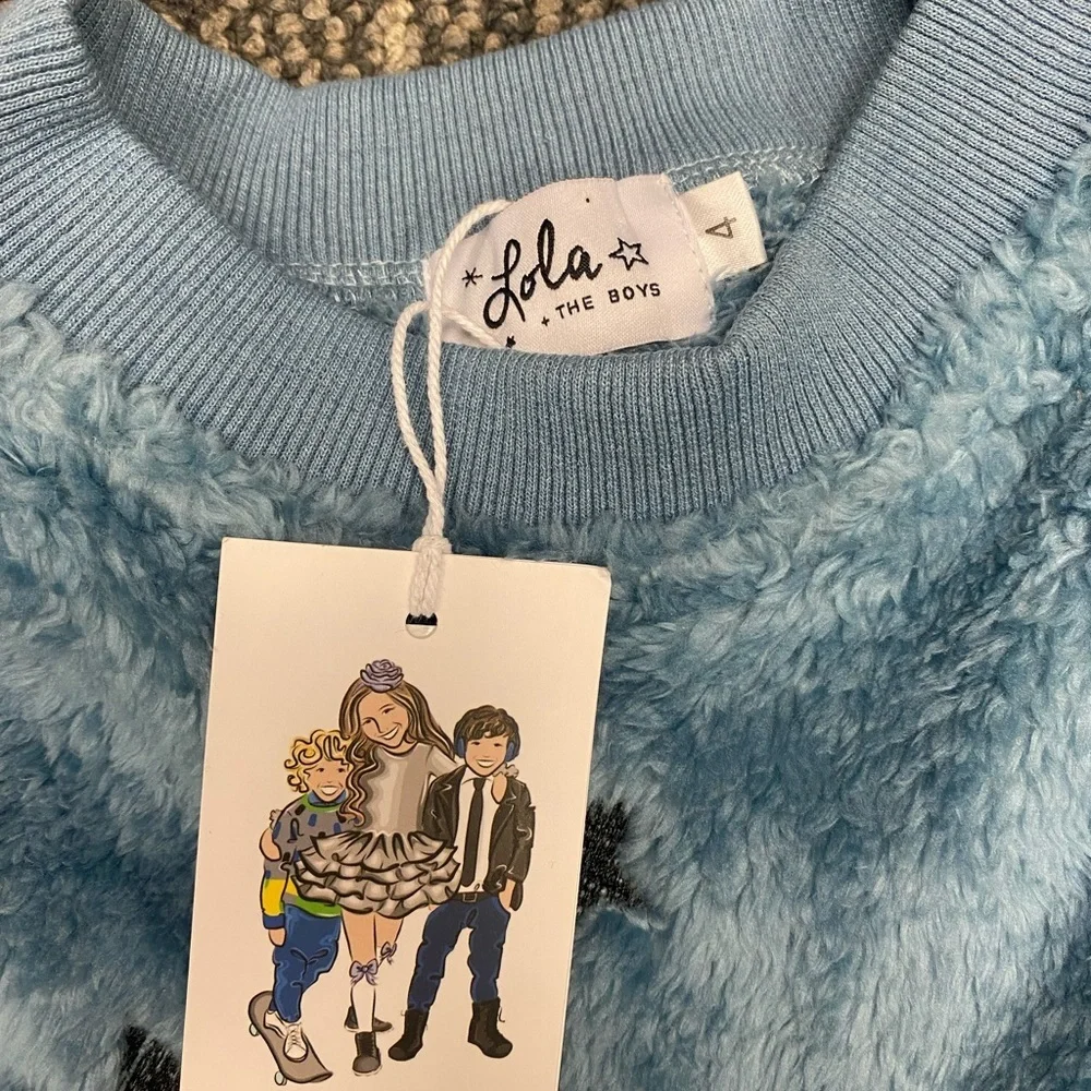 NWT Lola + The Boys Star Velour 2 Piece Set